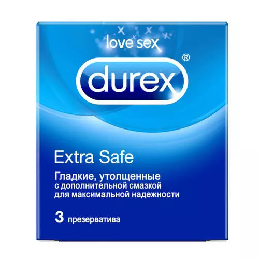 DUREX Extra Safe презервативы, №3