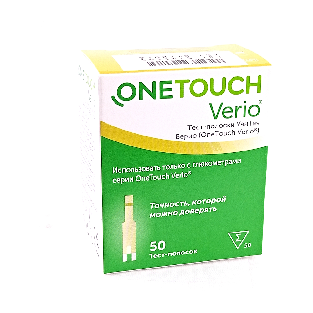 One Touch Verio тест-полоски, №50