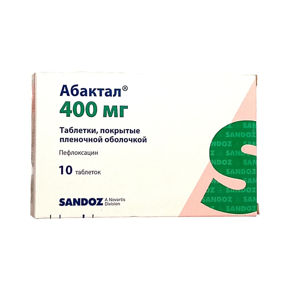 Абактал таблетки 400 мг, 10 шт.