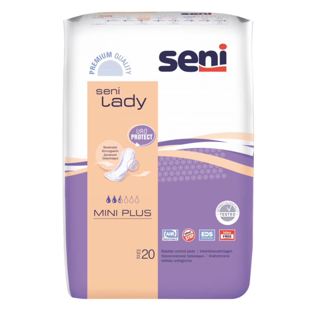 Seni Lady Mini Plus прокладки урологические, 20шт.