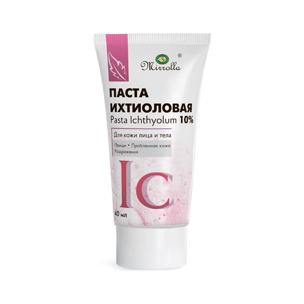 Mirrolla Паста ихтиоловая, 40 мл.