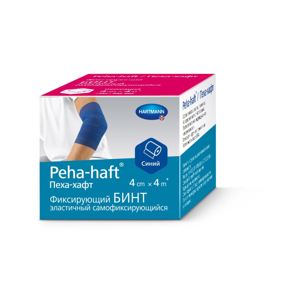 Peha-haft Бинт самофиксирующийся, 4 см х 4 м.
