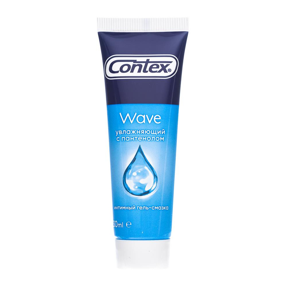 CONTEX Wave увлажняющая гель-смазка с пантенолом, 30 мл.