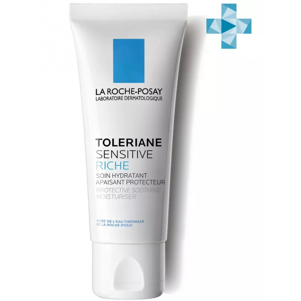 La Roche-Posay Toleriane Sensitive Riche насыщенный увлажняющий крем для сухой чувствительной кожи, 40 мл