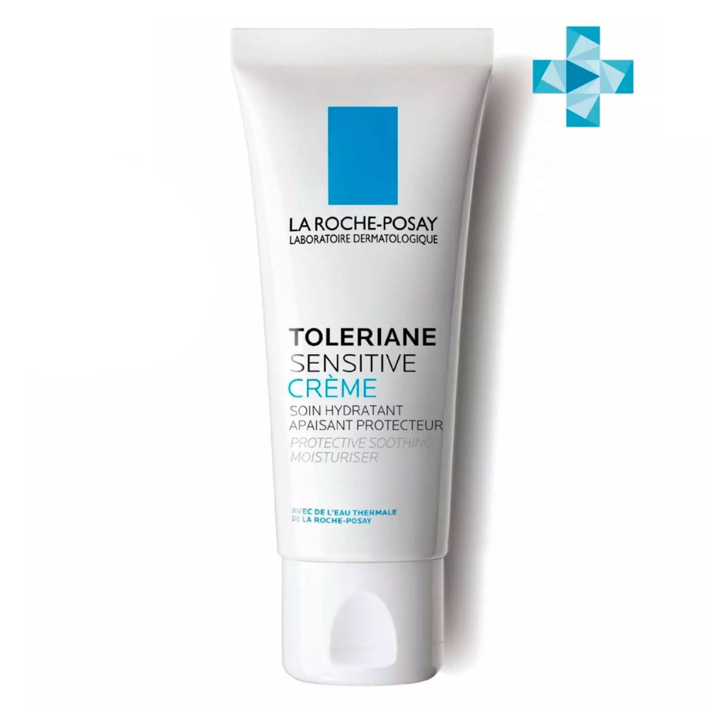 La Roche-Posay Toleriane Sensitive увлажняющий крем для чувствительной кожи с пребиотической формулой, 40 мл