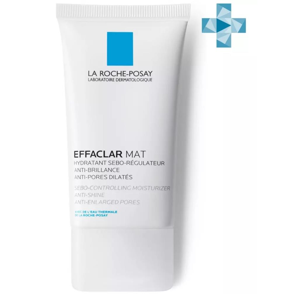 La Roche-Posay Effaclar Mat увлажняющая матирующая себорегулирующая эмульсия, 40 мл