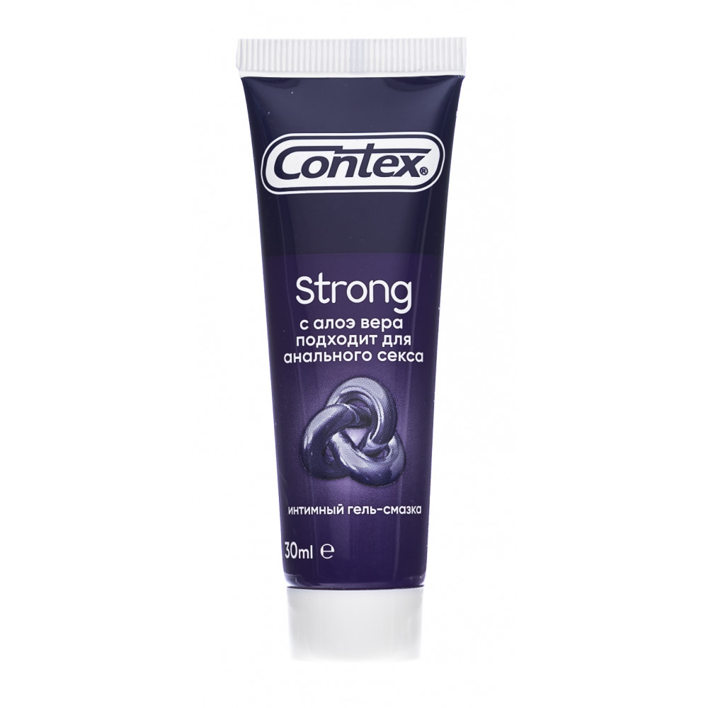 CONTEX Strong гель-смазка с алоэ, 30 мл.