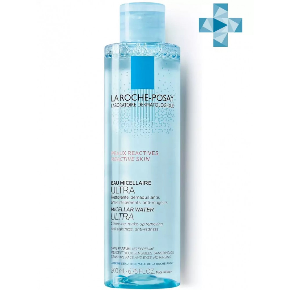 La Roche-Posay Мицеллярная вода ULTRA для чувствительной кожи, склонной к аллергии, 200 мл