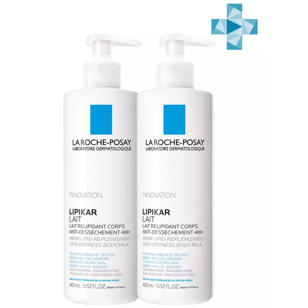 La Roche-Posay Lipikar Lait смягчающее молочко для сухой кожи без отдушки, 400 мл, №1