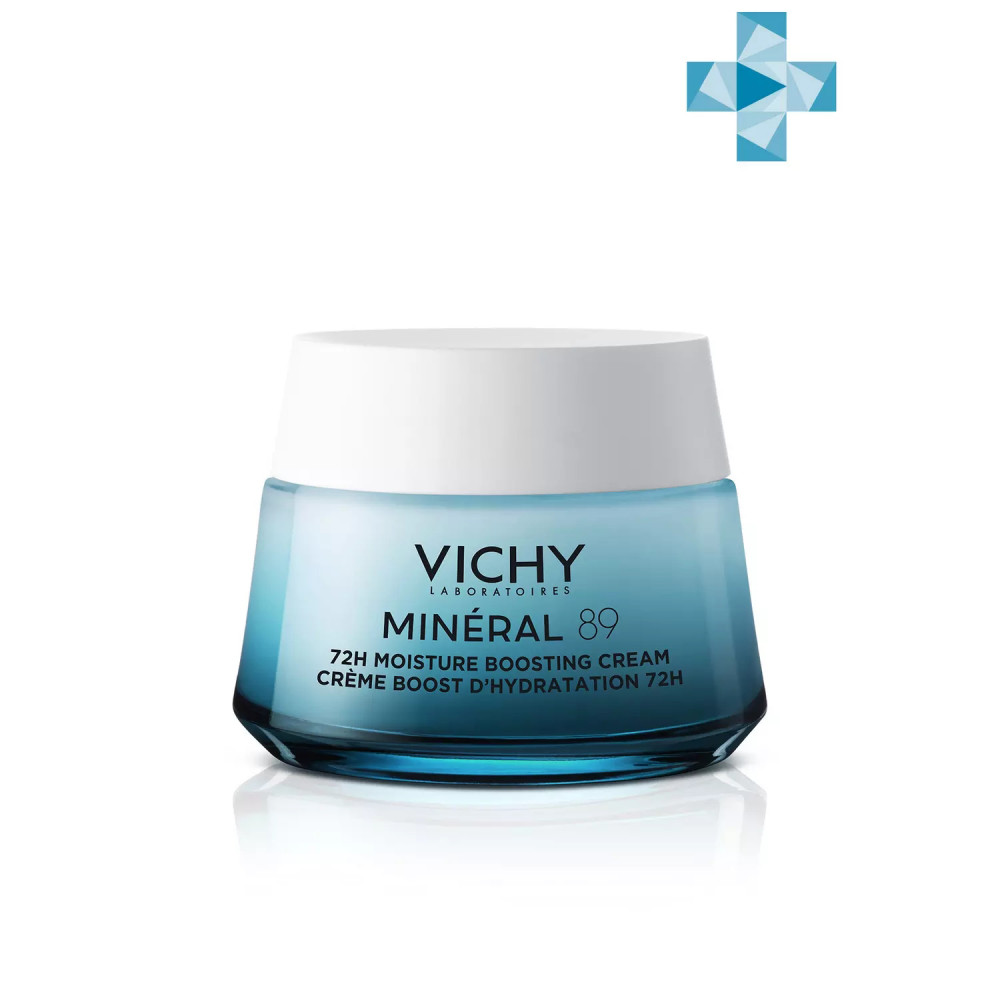 VICHY Mineral 89 интенсивно увлажняющий крем для всех типов кожи, 50 мл