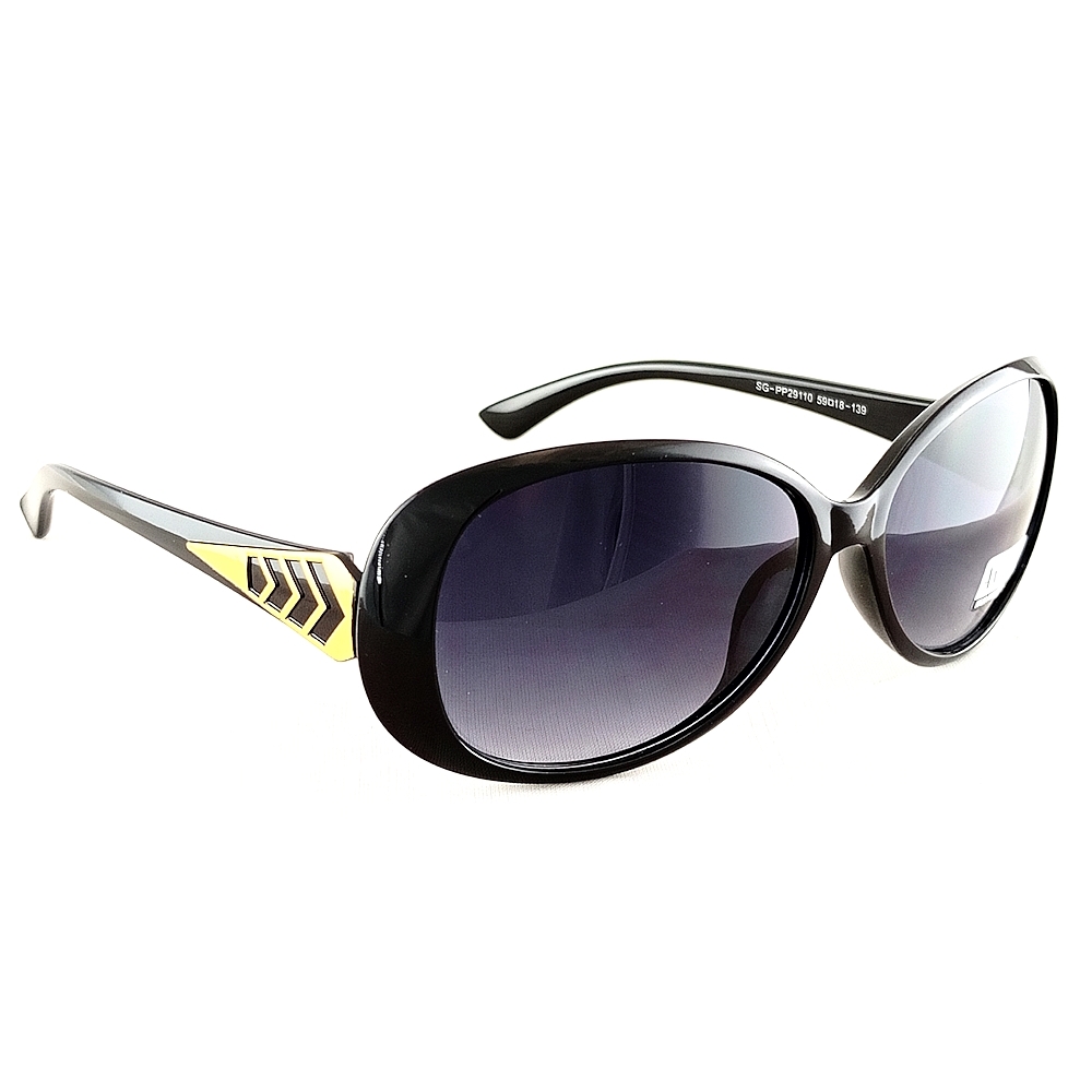 Очки солнцезащитные AVIQA черные с градиентом /29110