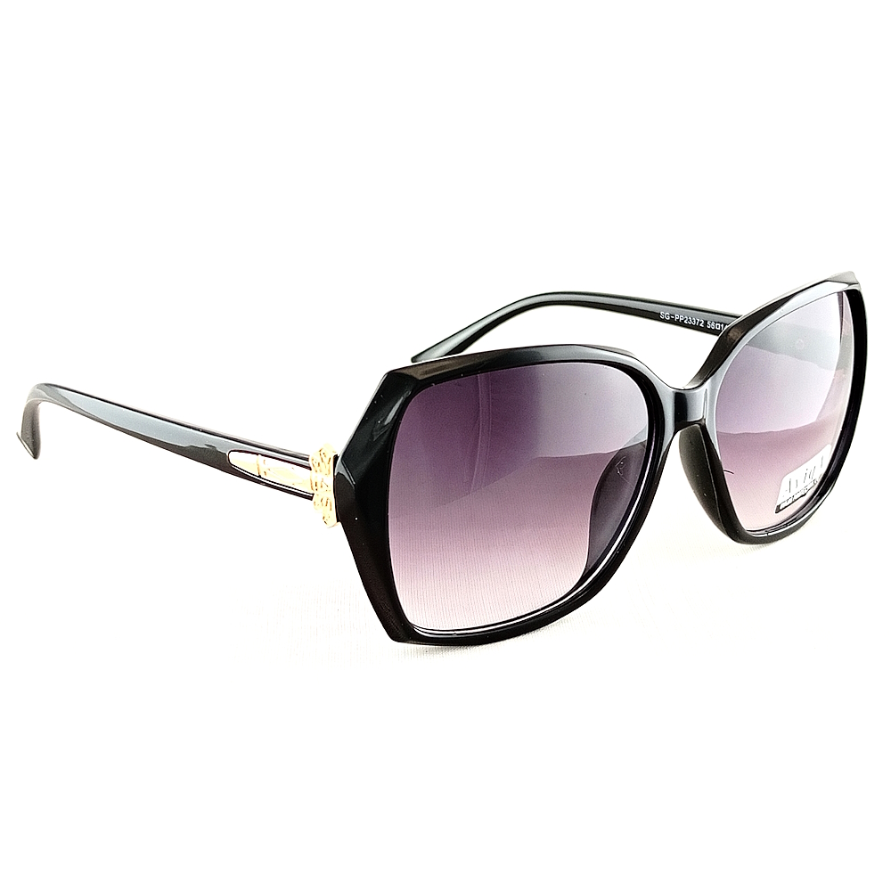 Очки солнцезащитные AVIQA черные с градиентом /23372