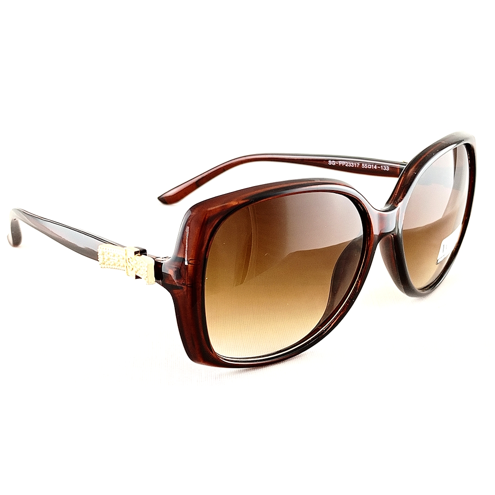 Очки солнцезащитные AVIQA коричневые с градиентом /23317