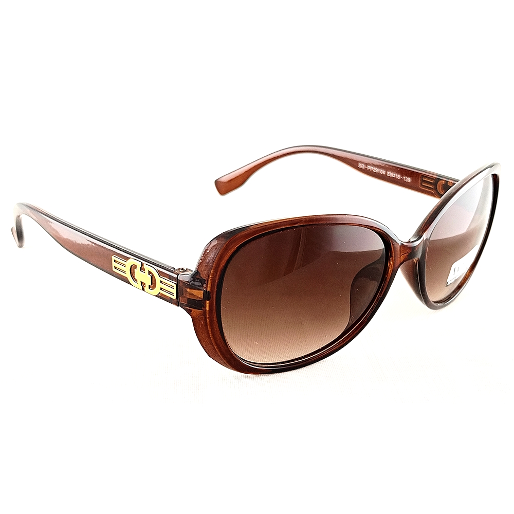 Очки солнцезащитные AVIQA коричневые с градиентом /29104