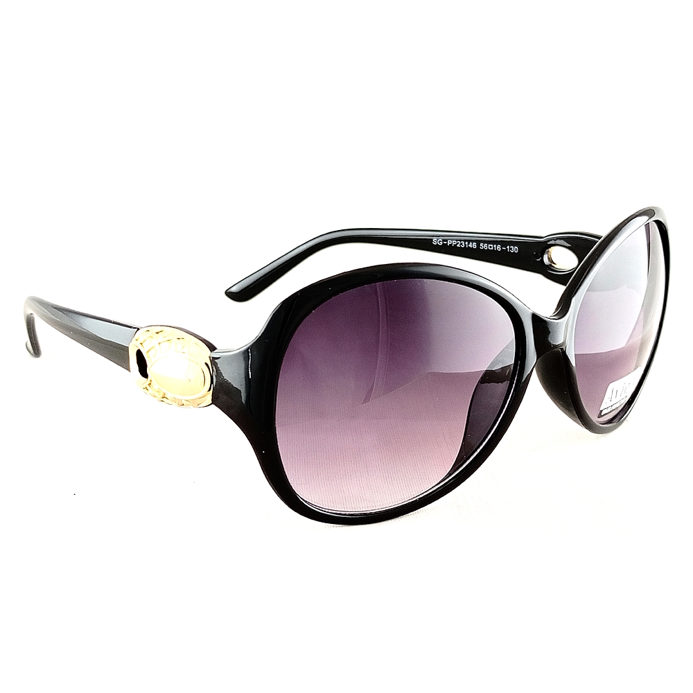 Очки солнцезащитные AVIQA черные с градиентом /23146