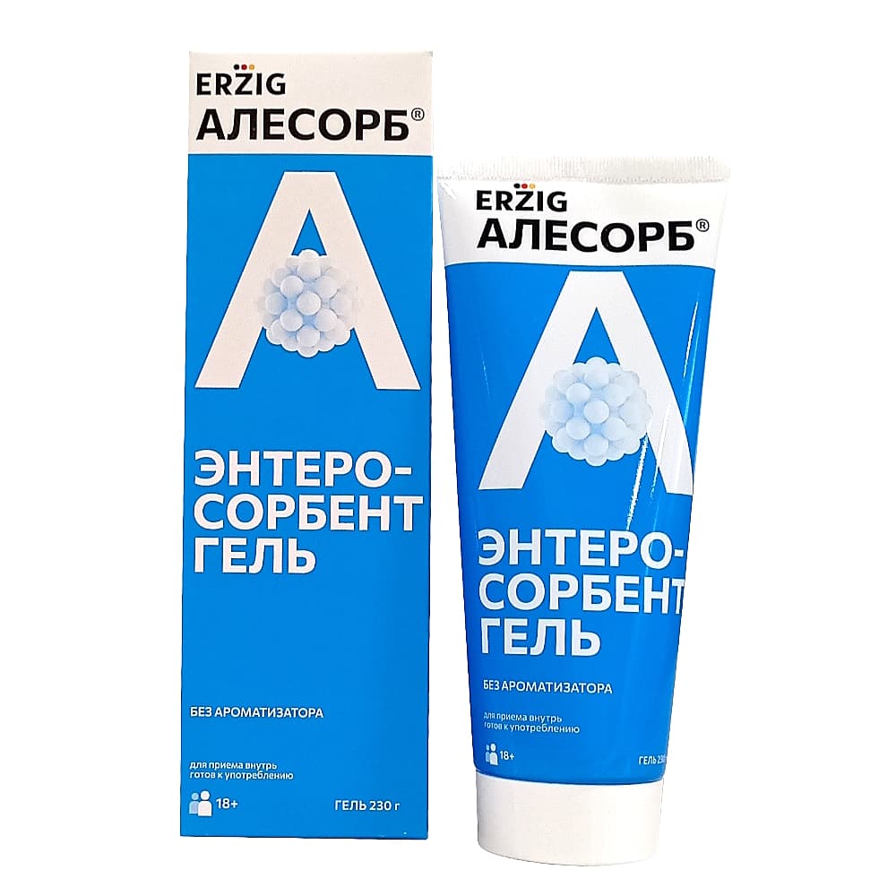 Алесорб Гель для приема внутрь без ароматизаторов, 230 г