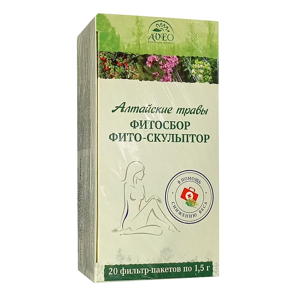 Алтайские травы Фитосбор Фито-Скульптор чай, 20 шт