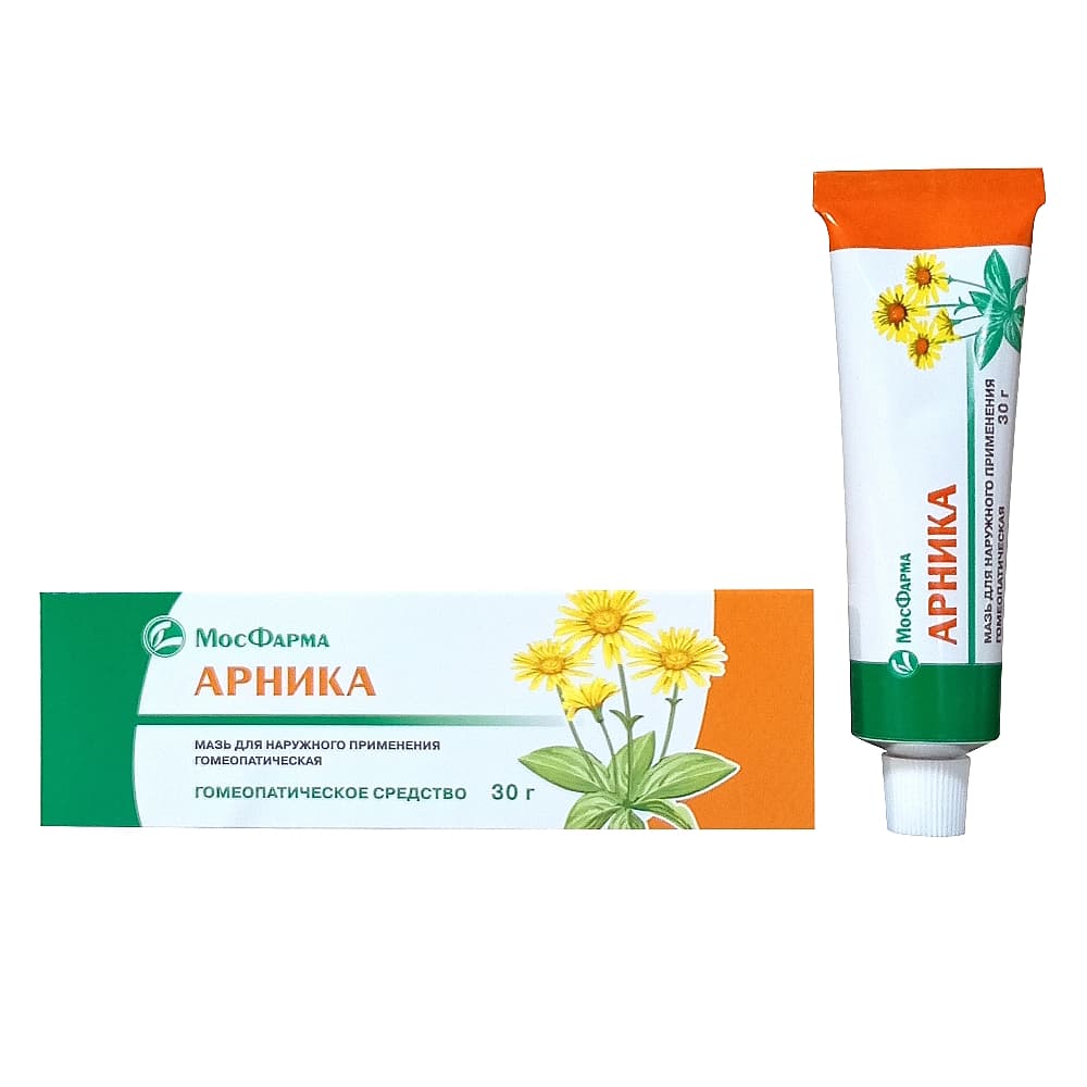 Арника мазь для наружного применения гомеопатическая, 30 г