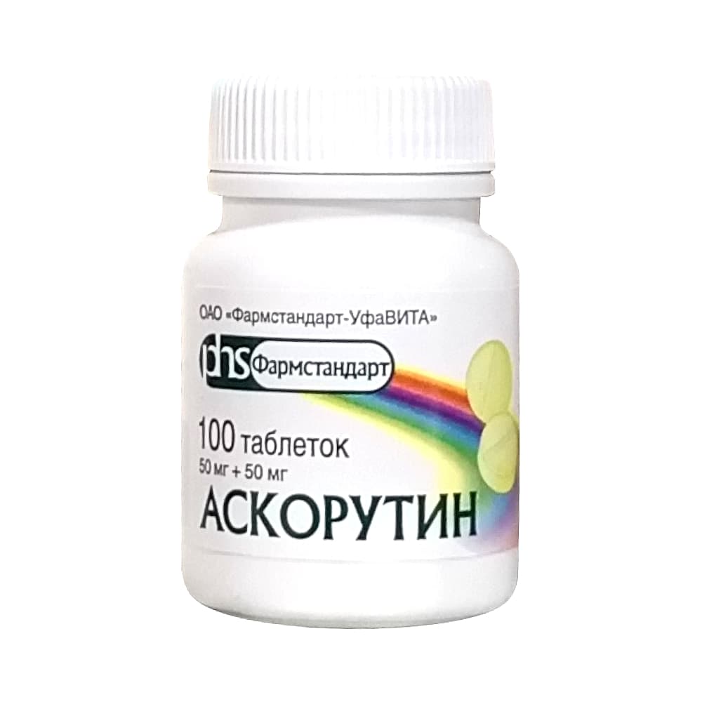 Аскорутин таблетки 100 шт.
