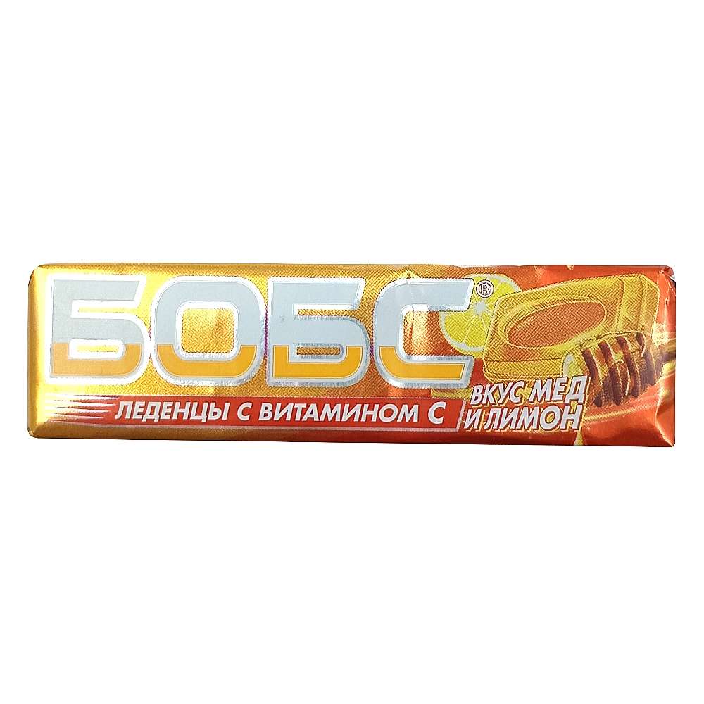 БОБС леденцы со вкусом мёда и лимона, 35гр