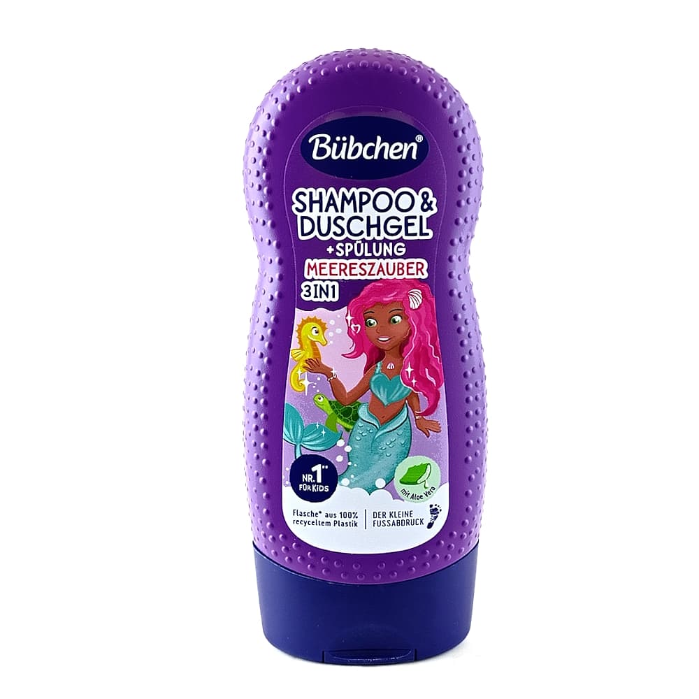 Bubchen детский шампунь, ополаскиватель и гель для душа 3в1
