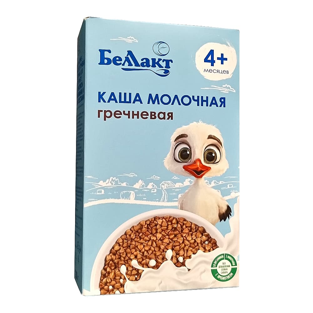 Беллакт каша молочная, гречневая, с 4 месяцев, 200г