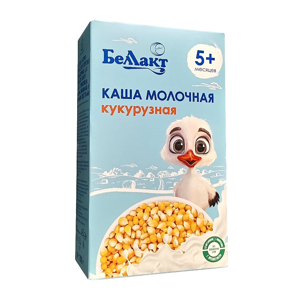 Беллакт каша молочная, кукурузная, с 5 месяцев, 200г