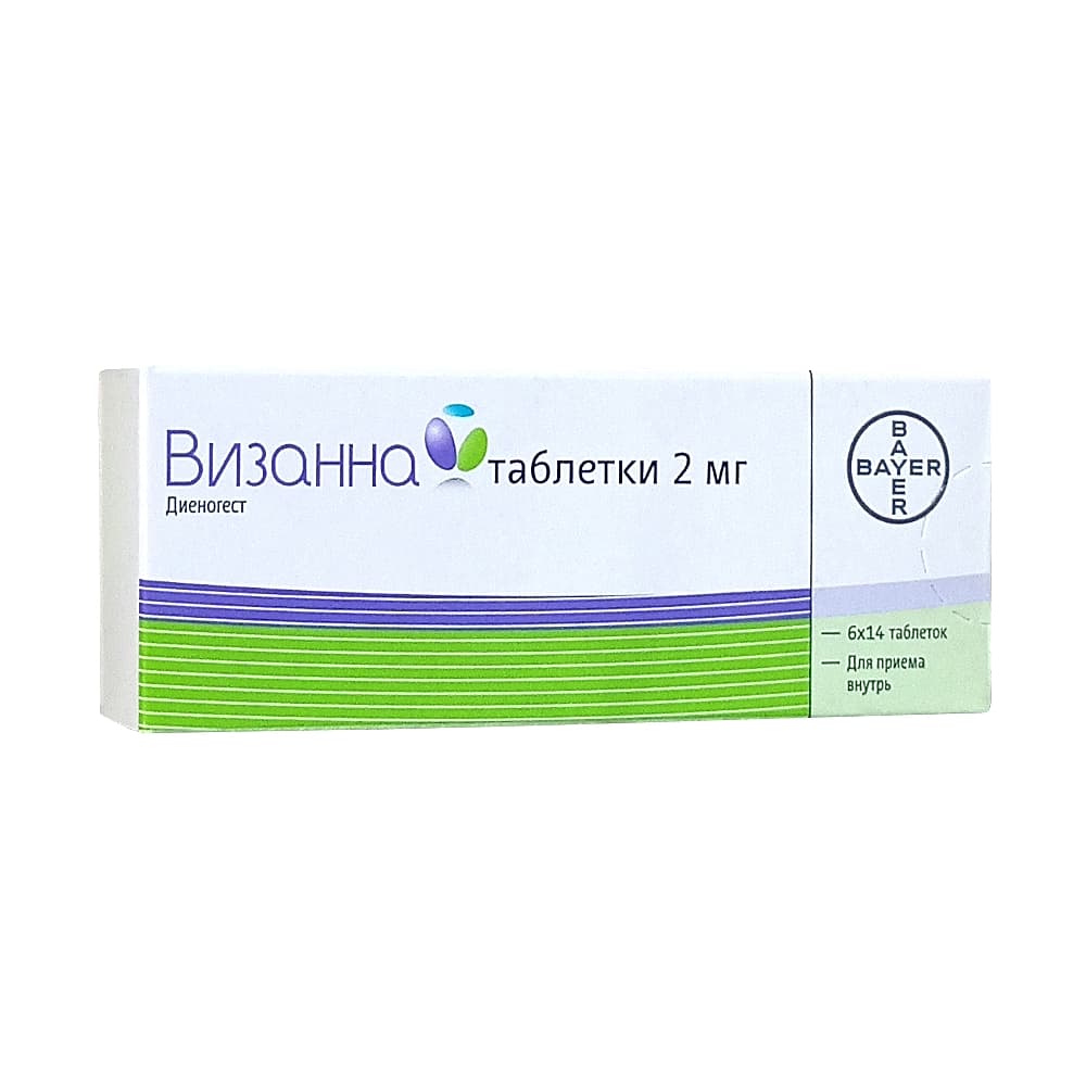 Визанна 2мг таблетки №84