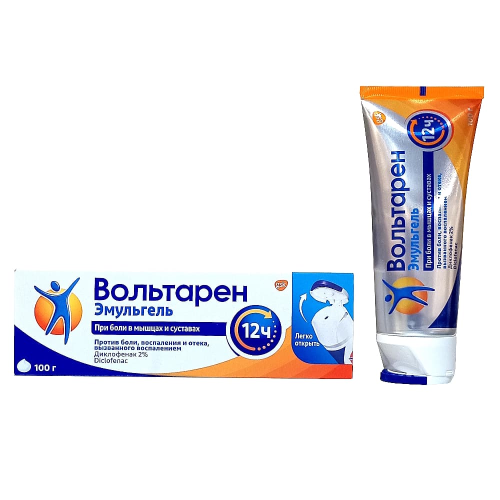 Вольтарен эмульгель 2%, 100г, гель