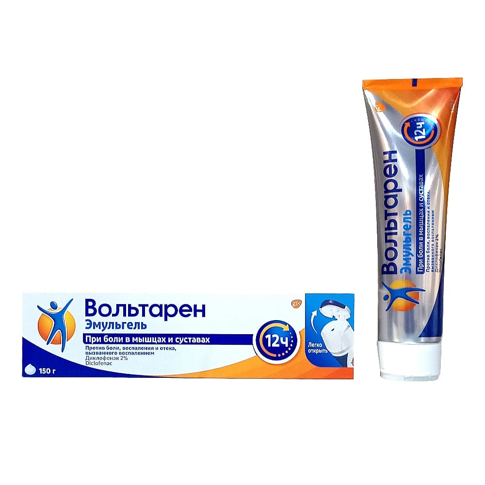 Вольтарен эмульгель 2%, 150г, гель