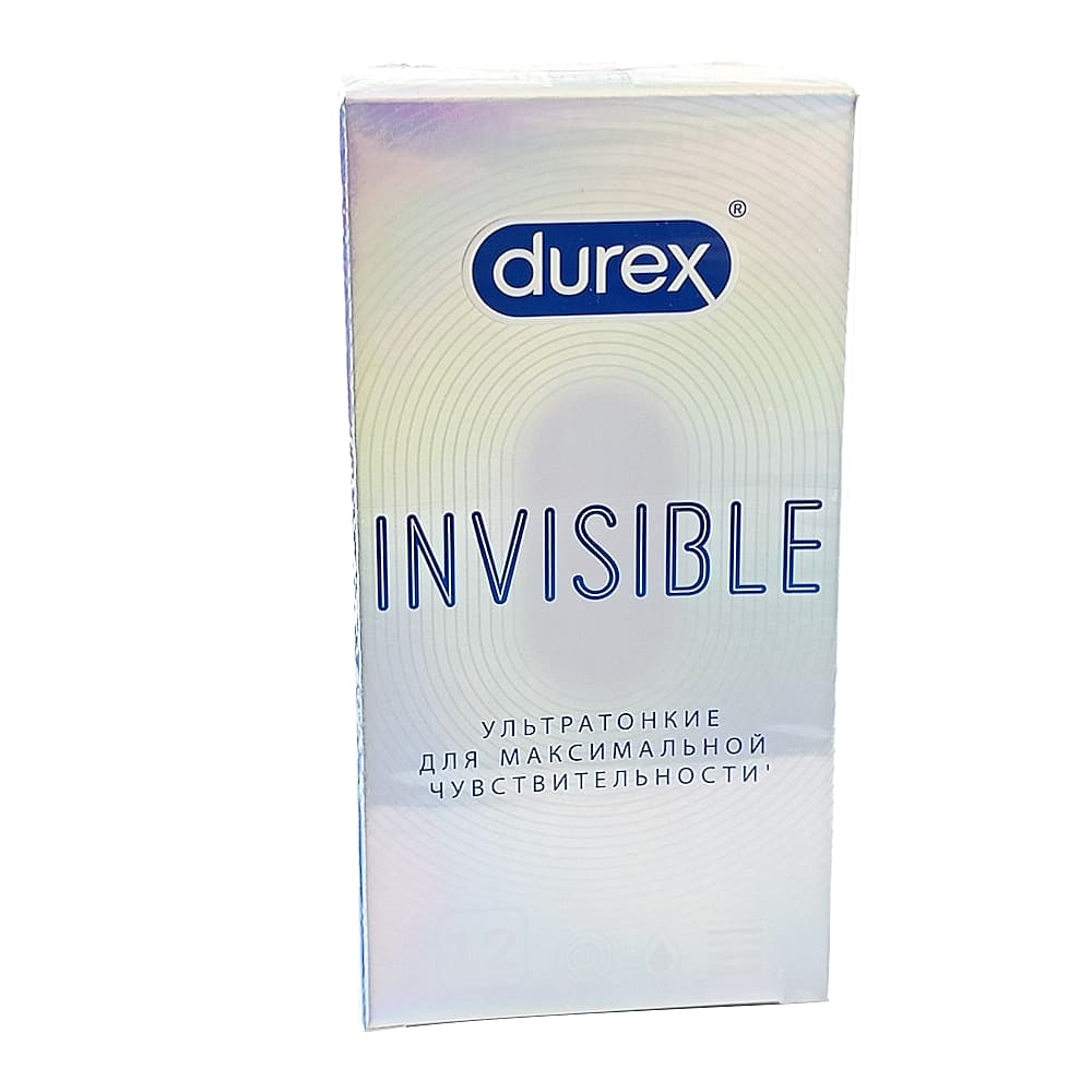 DUREX Invisible презервативы, №12