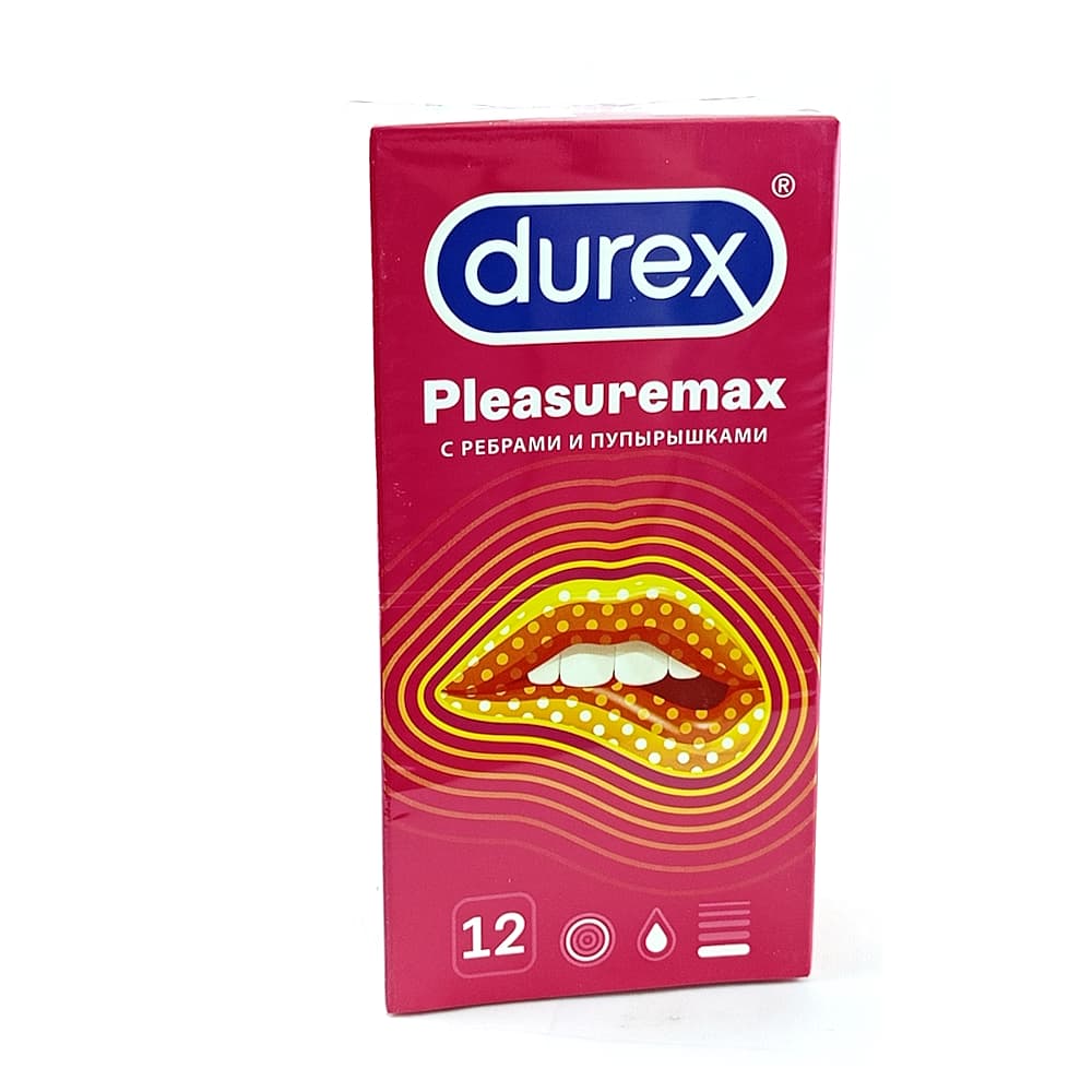 DUREX Pleasuremax презервативы, №12