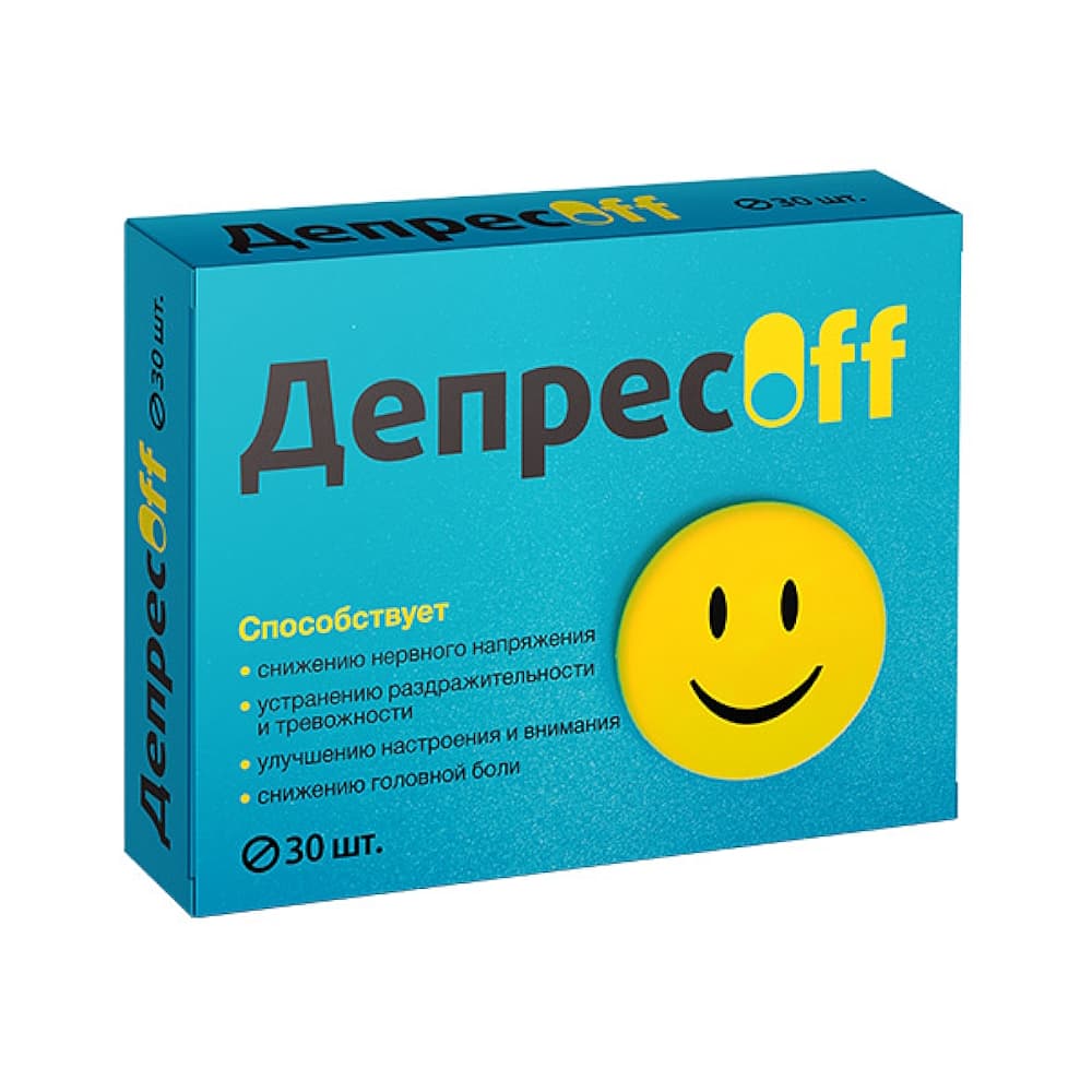 Депресофф таблетки, 30шт.