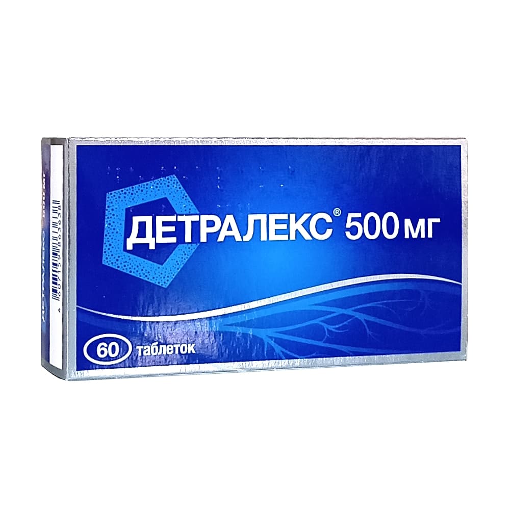 Детралекс таблетки 500 мг, 60 шт