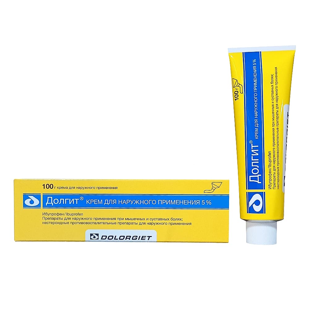 Долгит крем 5%, 100 гр.