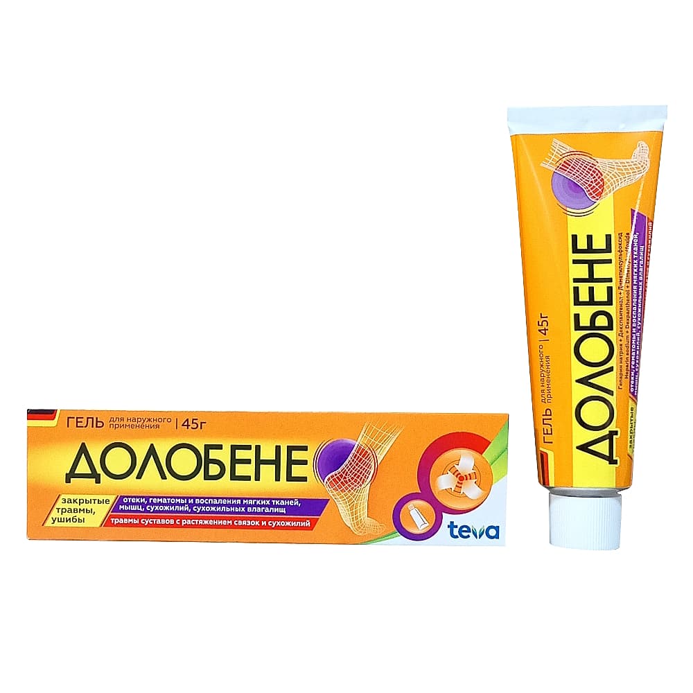 Долобене гель для наруж.применения 45г