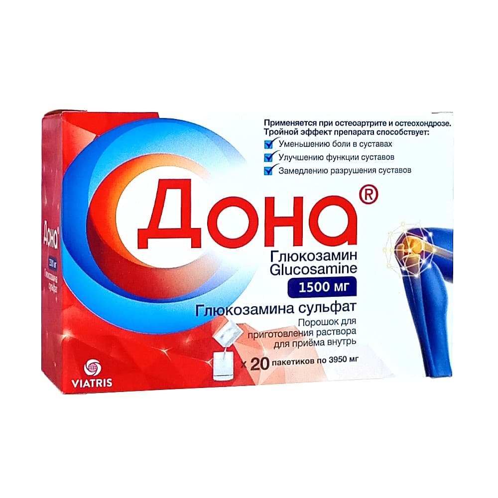 Дона порошок в пак. 1500 мг, 20 шт.