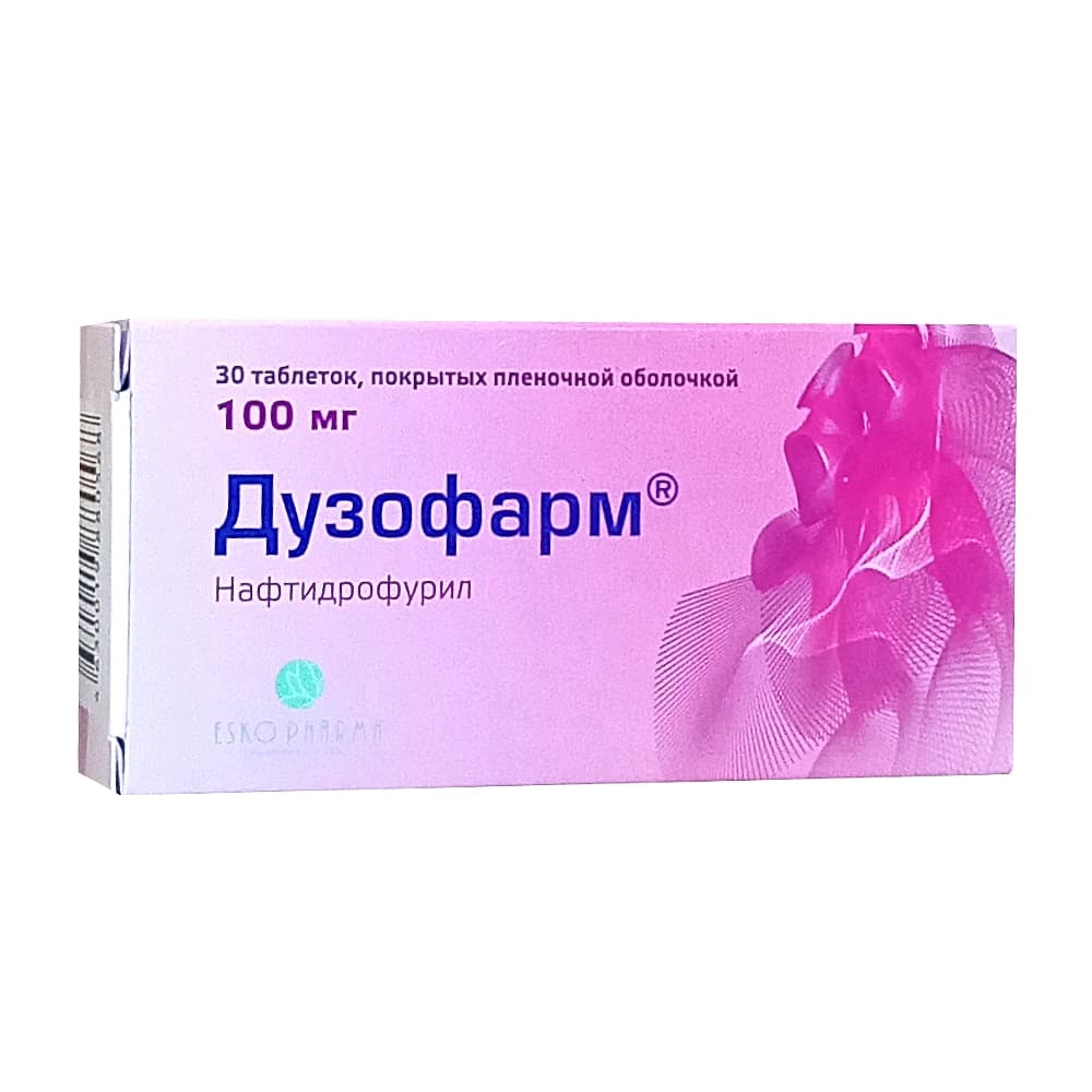 Дузофрам таблетки 100мг 30 штук 