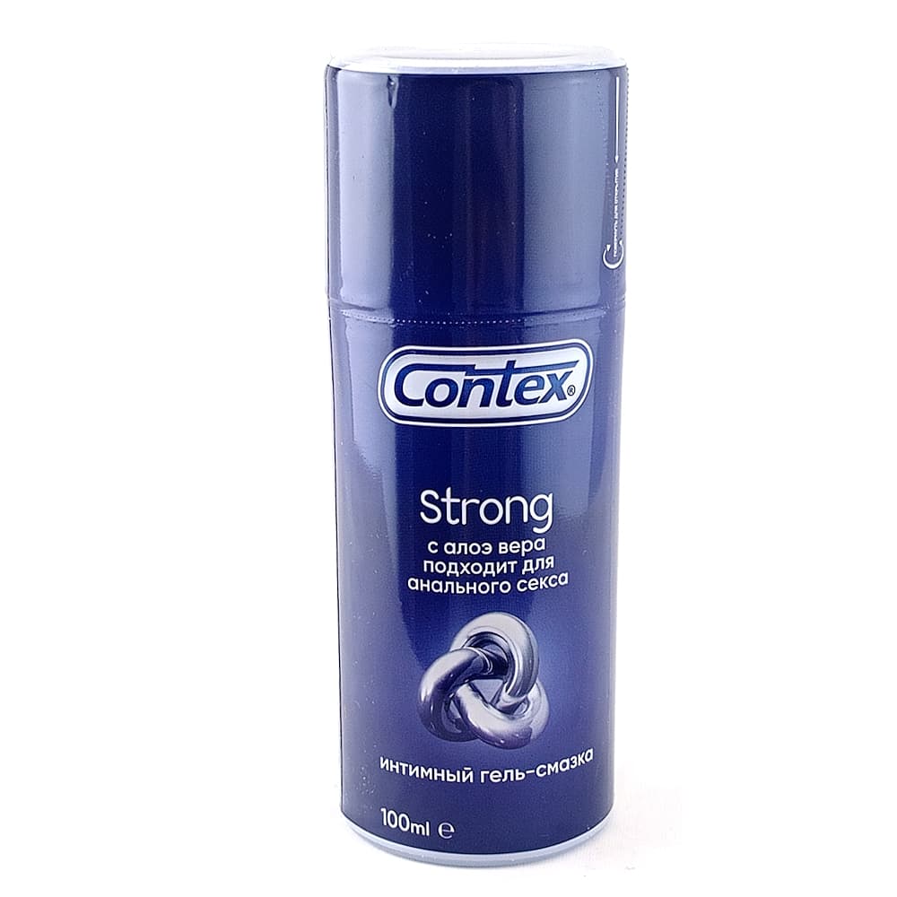 CONTEX Strong гель-смазка с регенерирующим эффектом для анального секса, 100 мл.