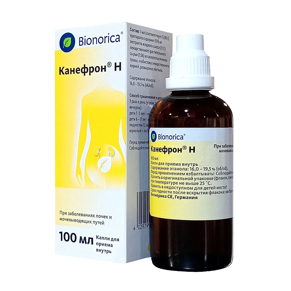 Канефрон Н р-р для приема внутрь, 100мл.