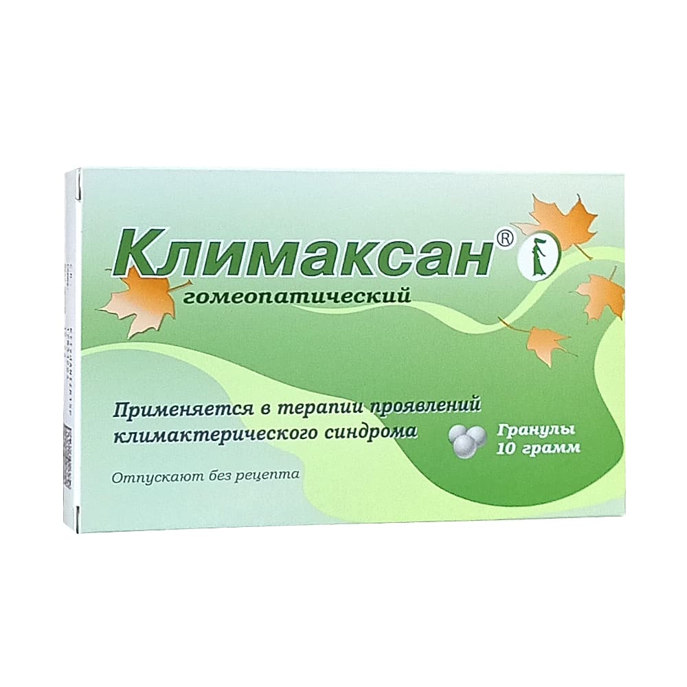 Климаксан гранулы 10 гр