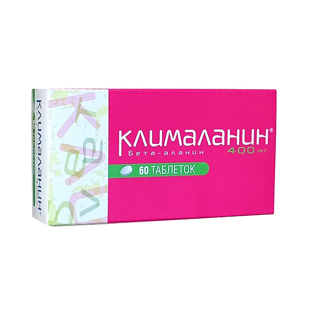 Клималамин таблетки 400 мг, 60 шт