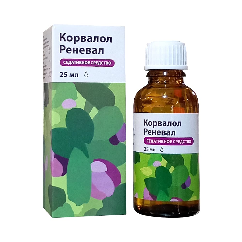 Корвалол Реневал капли 25 мл