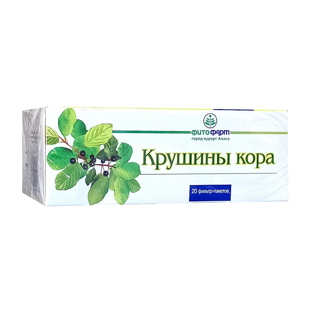 Крушины кора фильтр-пакеты по 1,5 гр, 20 шт