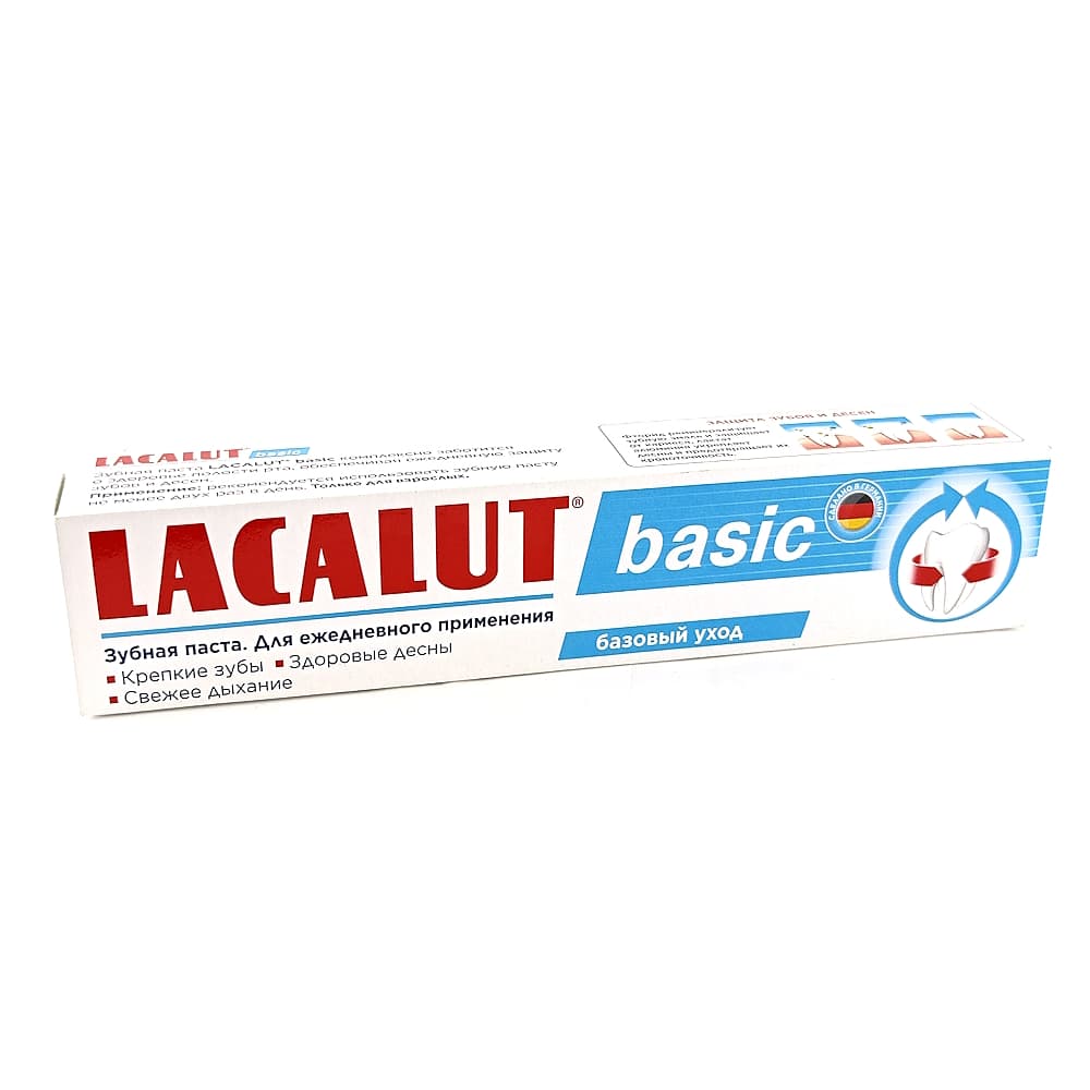 LACALUT Basic зубная паста, 75 мл.