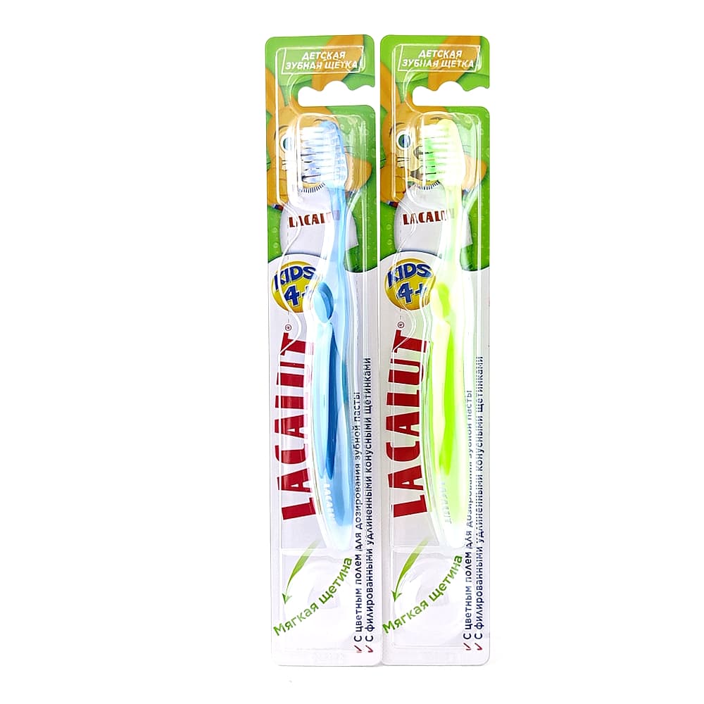 LACALUT Kids 4+ мягкая зубная щетка
