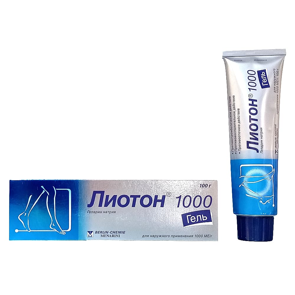 Лиотон 1000 гель, 100 гр