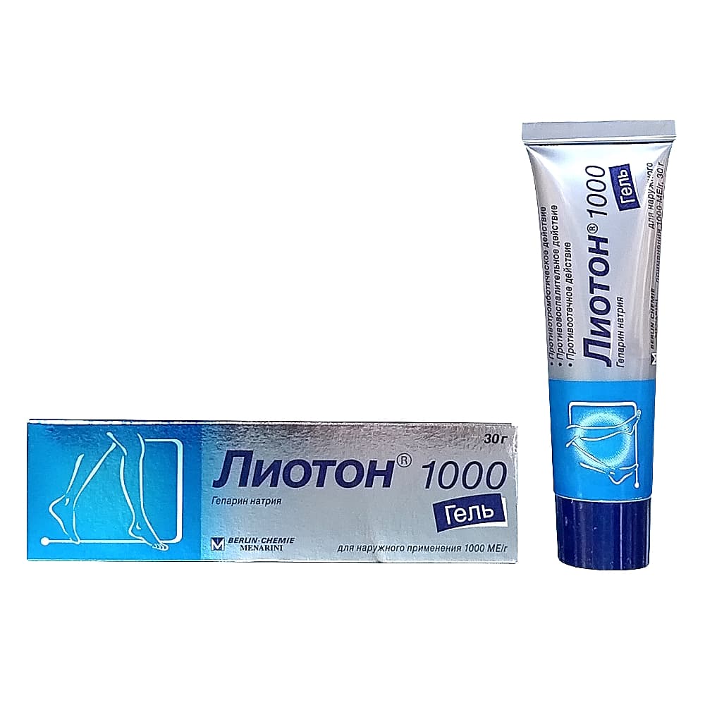 Лиотон 1000 гель, 30 гр