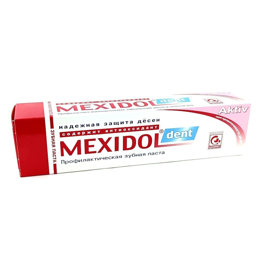 Mexidol dent Active зубная паста, 65г