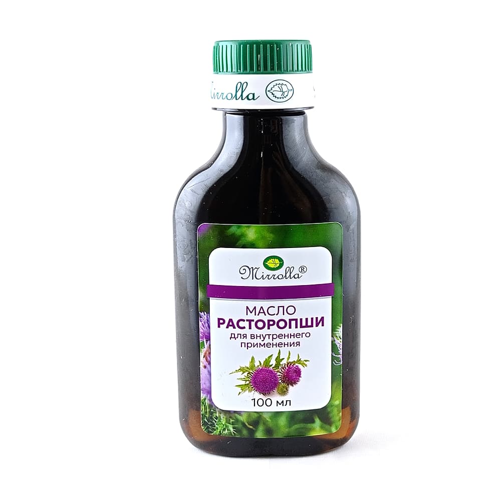 Масло расторопши пищевое, 100 мл